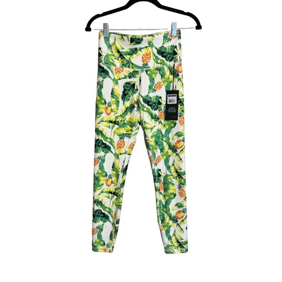 Wildfox Leggings Green Small NWT - Picture 1 of 5